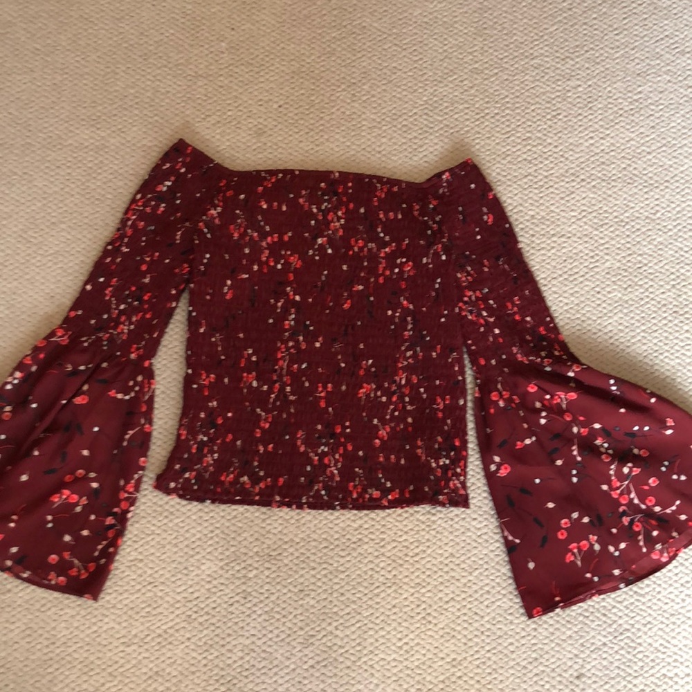 Floral going out top